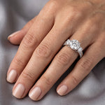 Thistle - GIA Natural Round Diamond Engagement Ring