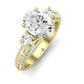 Thistle Oval Diamond Bridal Set (Lab Grown Igi Cert) yellowgold