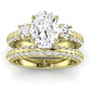 Thistle - GIA Certified Oval Diamond Bridal Set