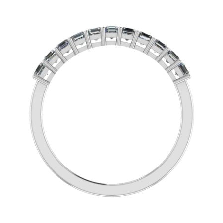 Tiana Asscher Trendy Diamond Wedding Ring whitegold