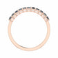 Tiana Asscher Trendy Diamond Wedding Ring rosegold