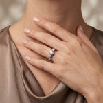 Tuberose - GIA Natural Round Diamond Engagement Ring