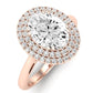 Tulip Oval Diamond Engagement Ring (Lab Grown Igi Cert) rosegold