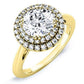 Tulip - GIA Natural Round Diamond Engagement Ring