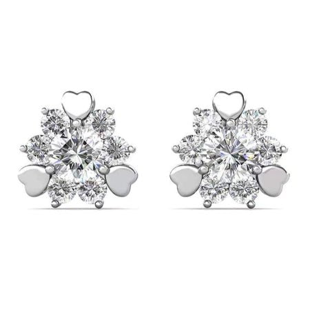 Valeria Diamond Earrings whitegold