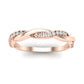 Valli Round Cut Diamond Eternity Band (Clarity Enhanced) rosegold