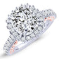 Varda Cushion Diamond Bridal Set (Lab Grown Igi Cert) whitegold