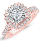 Varda Princess Diamond Engagement Ring (Lab Grown Igi Cert) rosegold