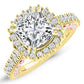 Varda Princess Diamond Engagement Ring (Lab Grown Igi Cert) yellowgold