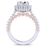 Varda Round Diamond Bridal Set (Lab Grown Igi Cert) whitegold