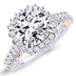 Varda Round Diamond Bridal Set (Lab Grown Igi Cert) whitegold