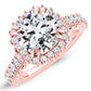 Varda Round Diamond Engagement Ring (Lab Grown Igi Cert) rosegold