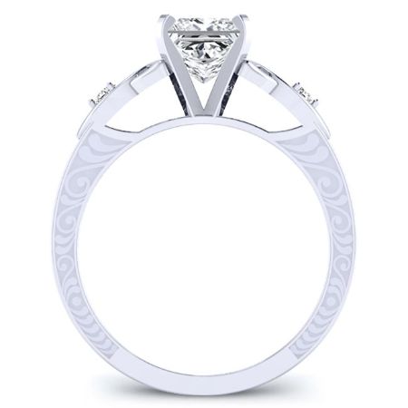 Venus Princess Diamond Bridal Set (Lab Grown Igi Cert) whitegold