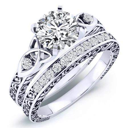 2.00 ct - Venus - GIA Natural Round Diamond Bridal Set