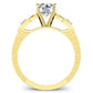 Venus Round Diamond Bridal Set (Lab Grown Igi Cert) yellowgold