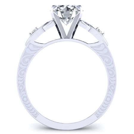 Venus Round Diamond Bridal Set (Lab Grown Igi Cert) whitegold