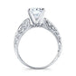 Verbena Round Diamond Engagement Ring (Lab Grown Igi Cert) whitegold