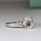 Verbena Round Diamond Engagement Ring (Lab Grown Igi Cert) whitegold