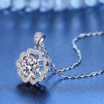 Vieta Diamond Necklace (Clarity Enhanced) whitegold