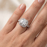 Wallflower - GIA Natural Round Diamond Engagement Ring
