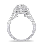 Wallflower Oval Diamond Bridal Set (Lab Grown Igi Cert) whitegold