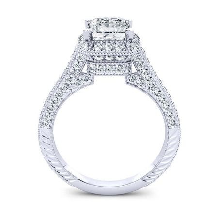 Wallflower Princess Diamond Bridal Set (Lab Grown Igi Cert) whitegold