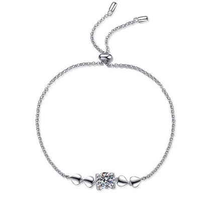 Willa Moissanite Bracelet whitegold