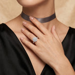 Winterberry - GIA Natural Round Diamond Engagement Ring