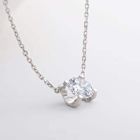 Yami Diamond Necklace whitegold