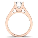 Yarrow Emerald Diamond Bridal Set (Lab Grown Igi Cert) rosegold