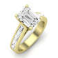 Yarrow Emerald Diamond Engagement Ring (Lab Grown Igi Cert) yellowgold