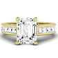 Yarrow Emerald Diamond Bridal Set (Lab Grown Igi Cert) yellowgold