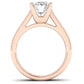 Yarrow Oval Diamond Bridal Set (Lab Grown Igi Cert) rosegold