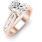 Yarrow Oval Diamond Engagement Ring (Lab Grown Igi Cert) rosegold