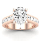 Yarrow Oval Diamond Engagement Ring (Lab Grown Igi Cert) rosegold