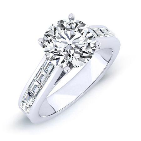 Yarrow Round Diamond Bridal Set (Lab Grown Igi Cert) whitegold