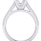 Yarrow Oval Diamond Engagement Ring (Lab Grown Igi Cert) whitegold