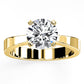 Zahara Round Diamond Engagement Ring (Lab Grown Igi Cert) yellowgold