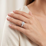 Zahara - GIA Natural Round Diamond Engagement Ring
