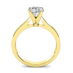 Zahara Round Diamond Bridal Set (Lab Grown Igi Cert) yellowgold