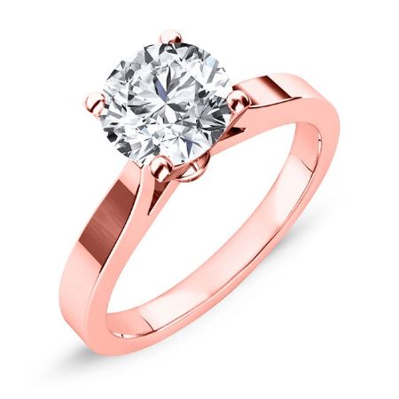 Zahara Round Diamond Bridal Set (Lab Grown Igi Cert) rosegold