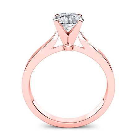 Zahara Round Diamond Bridal Set (Lab Grown Igi Cert) rosegold