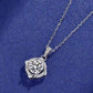 Zariah Moissanite Necklace whitegold