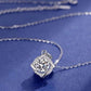 Zariah Moissanite Necklace whitegold