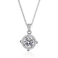 Zariah Moissanite Necklace whitegold