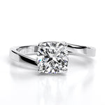 zinnia cushion whitegold