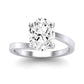 Zinnia Oval Diamond Bridal Set (Lab Grown Igi Cert) whitegold