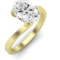 Zinnia Oval Diamond Engagement Ring (Lab Grown Igi Cert) yellowgold