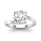 Zinnia Round Diamond Bridal Set (Lab Grown Igi Cert) whitegold