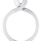 Zinnia Oval Diamond Engagement Ring (Lab Grown Igi Cert) whitegold